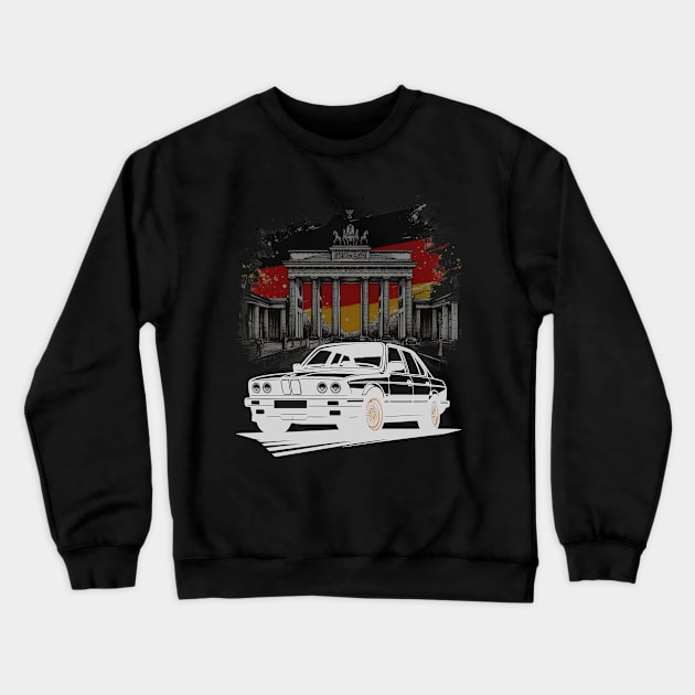 E24 Bradenburg Gate Crewneck Sweatshirt by BlueRoller